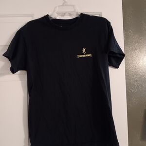 Browning Men's Black Tee with Logo M